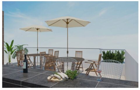 PROYECTO DE MODERNOS DEPARTAMENTOS EN URB. BANCARIOS – J.L.B. y R.